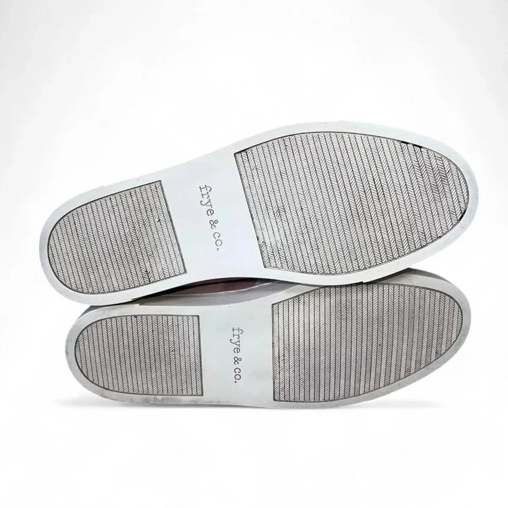 Frye & Co Peggy Perf Slip-on Suede Sneakers Pink‎ 79251-BUS Women's 7